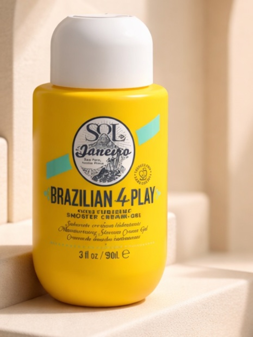 NWT Sol de Janeiro Brazilian 4 Play Moisturizing Shower Cream-Gel 90 ml - Picture 2 of 6